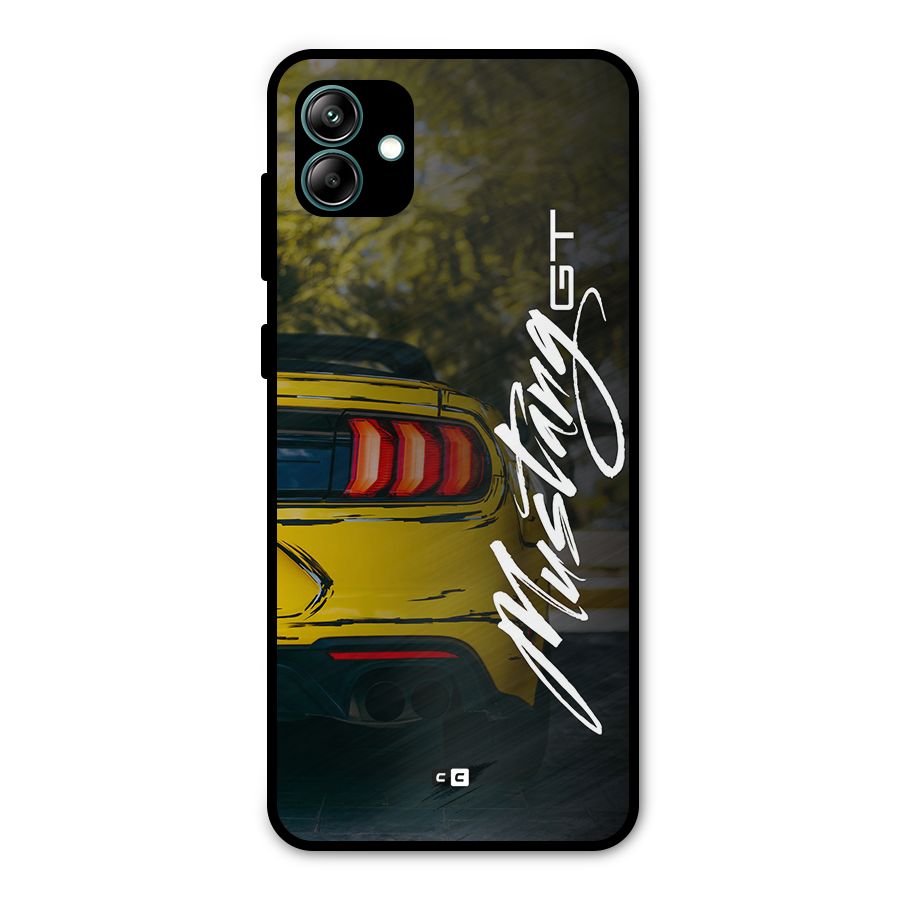 Amazing Mad Car Metal Back Case for Galaxy A04