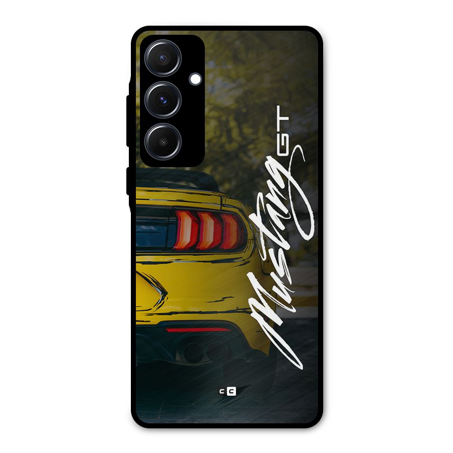 Amazing Mad Car Metal Back Case for Galaxy A55