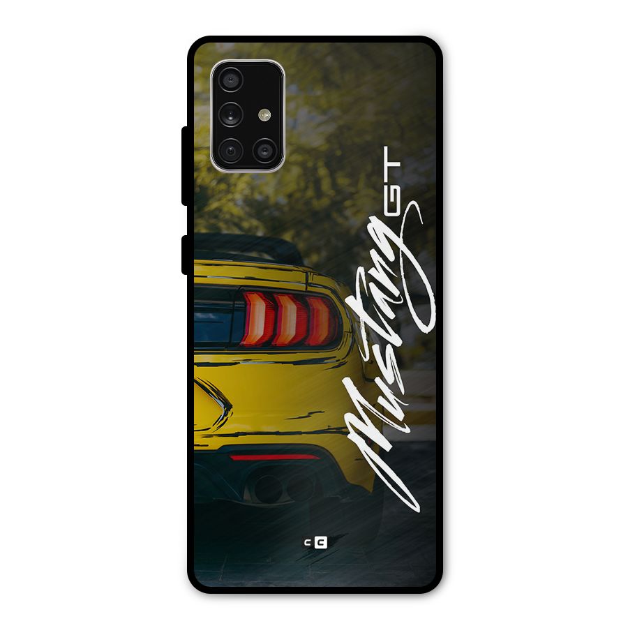 Amazing Mad Car Metal Back Case for Galaxy A71