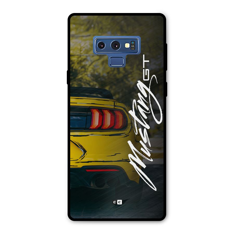 Amazing Mad Car Metal Back Case for Galaxy Note 9