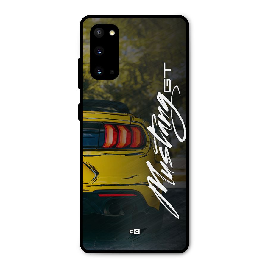 Amazing Mad Car Metal Back Case for Galaxy S20