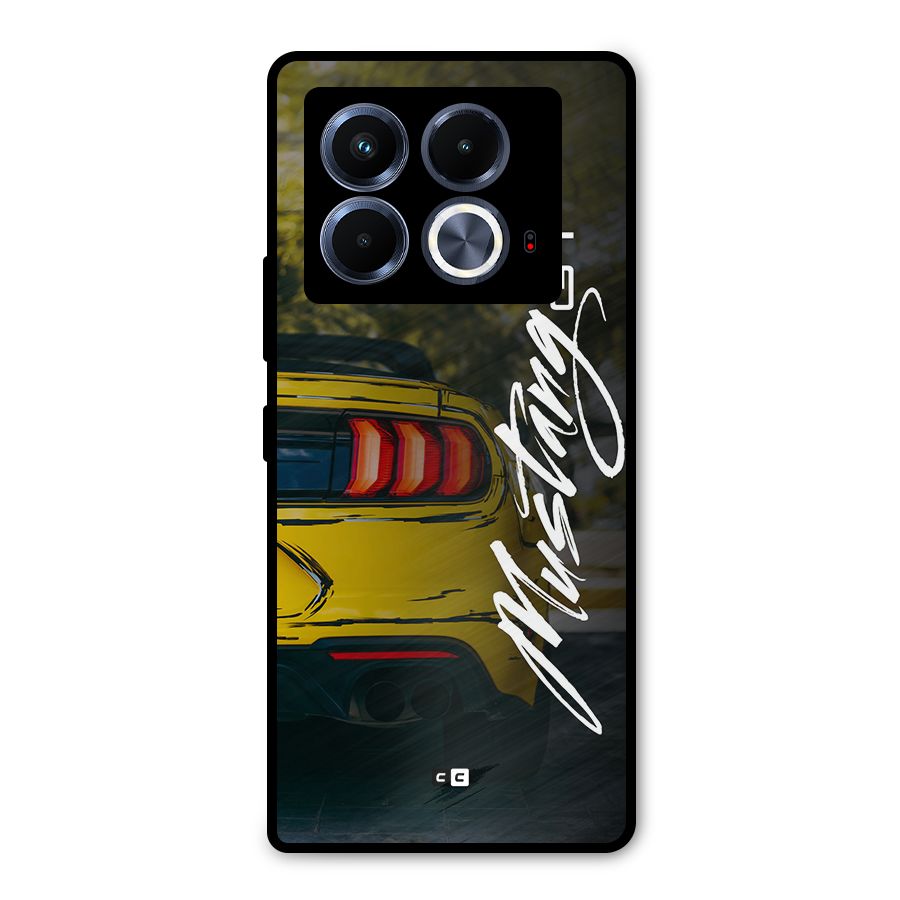 Amazing Mad Car Metal Back Case for Infinix Note 40 5G