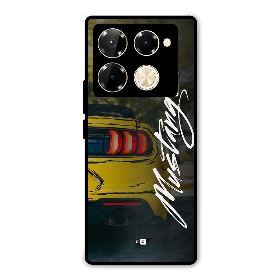 Amazing Mad Car Metal Back Case for Infinix Note 40 Pro Plus