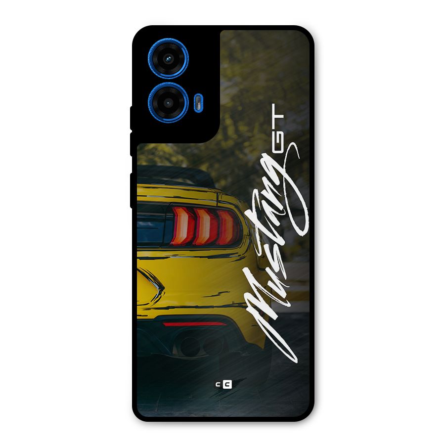Amazing Mad Car Metal Back Case for Moto G45