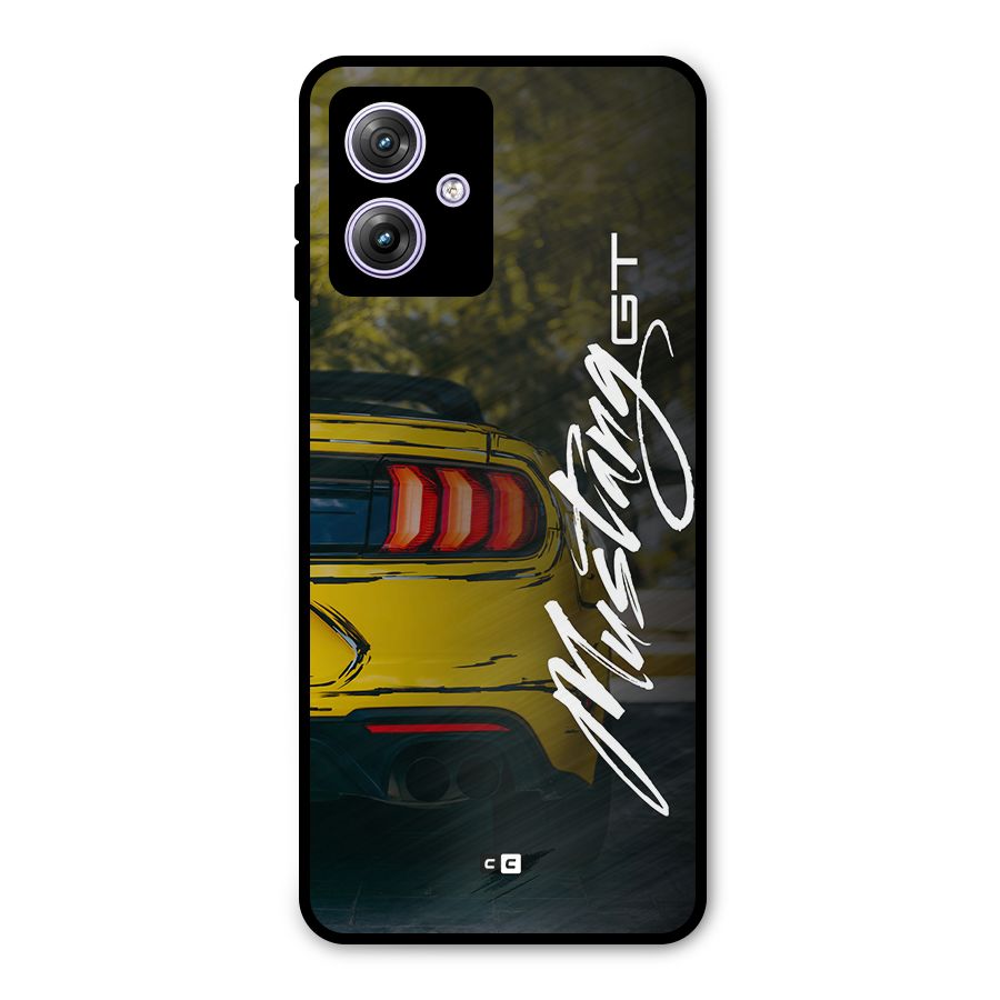 Amazing Mad Car Metal Back Case for Moto G64