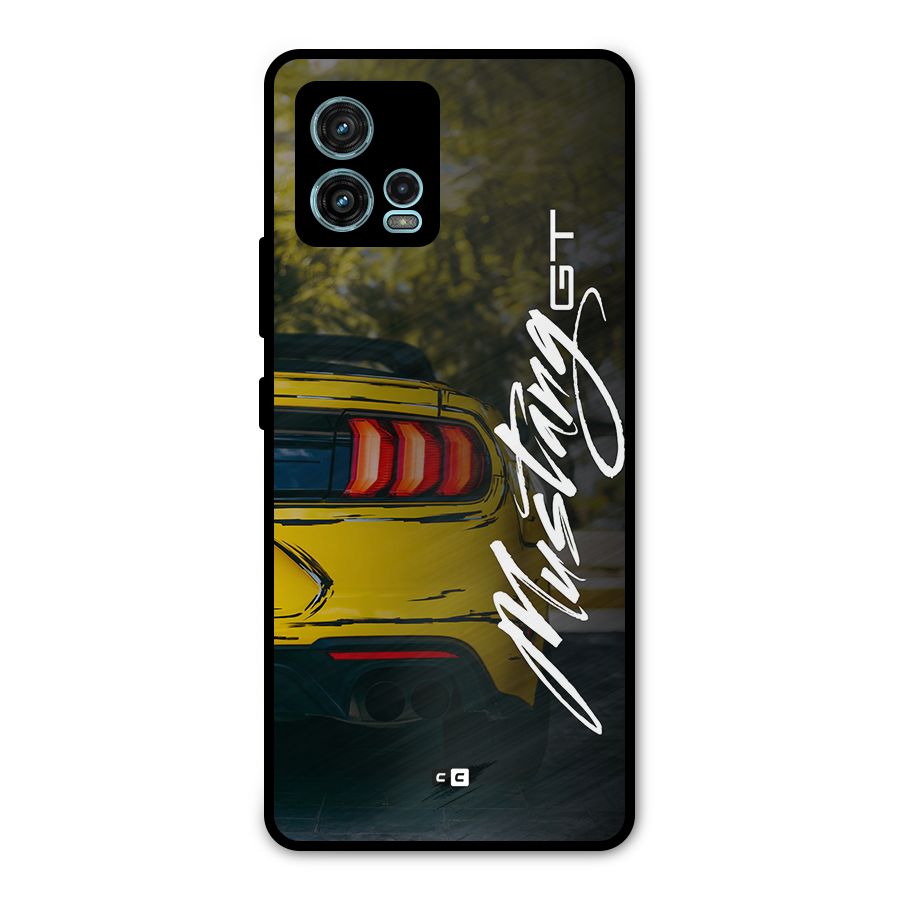 Amazing Mad Car Metal Back Case for Moto G72