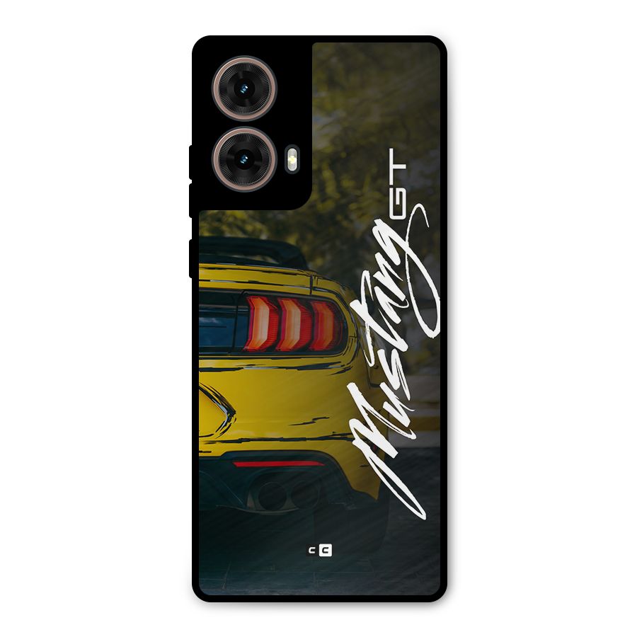 Amazing Mad Car Metal Back Case for Moto G85