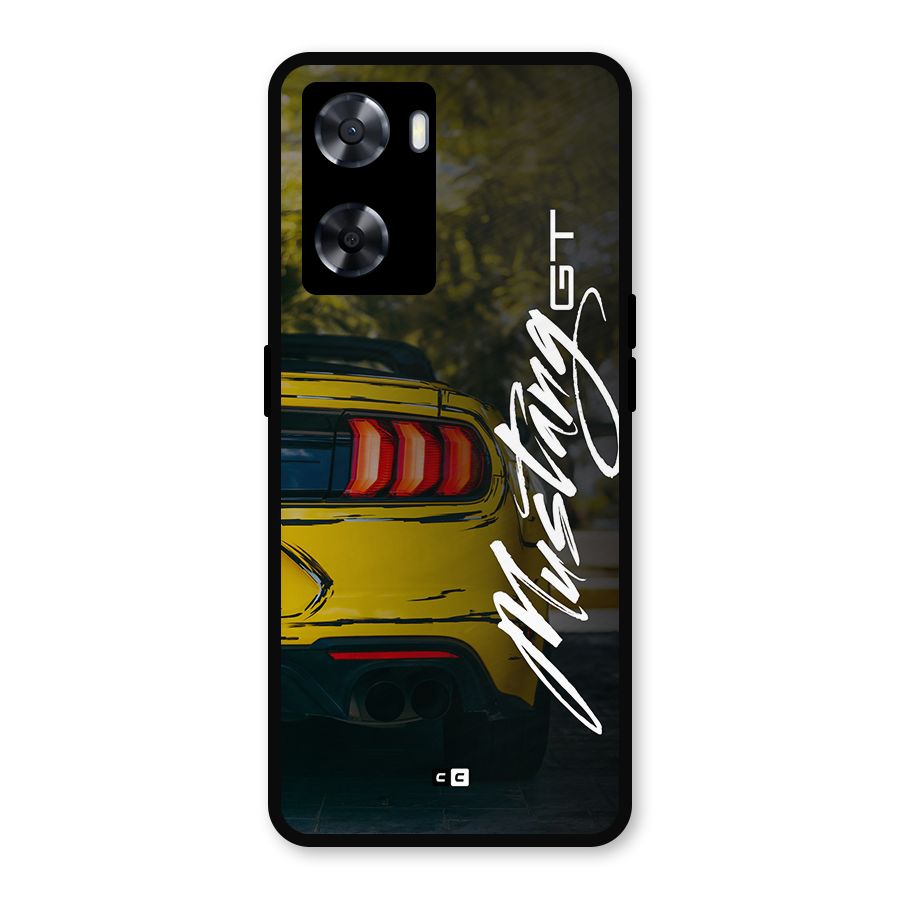Amazing Mad Car Metal Back Case for Oppo A77s