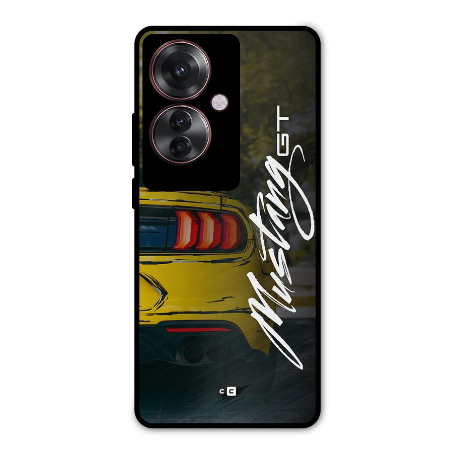 Amazing Mad Car Metal Back Case for Oppo F25 Pro