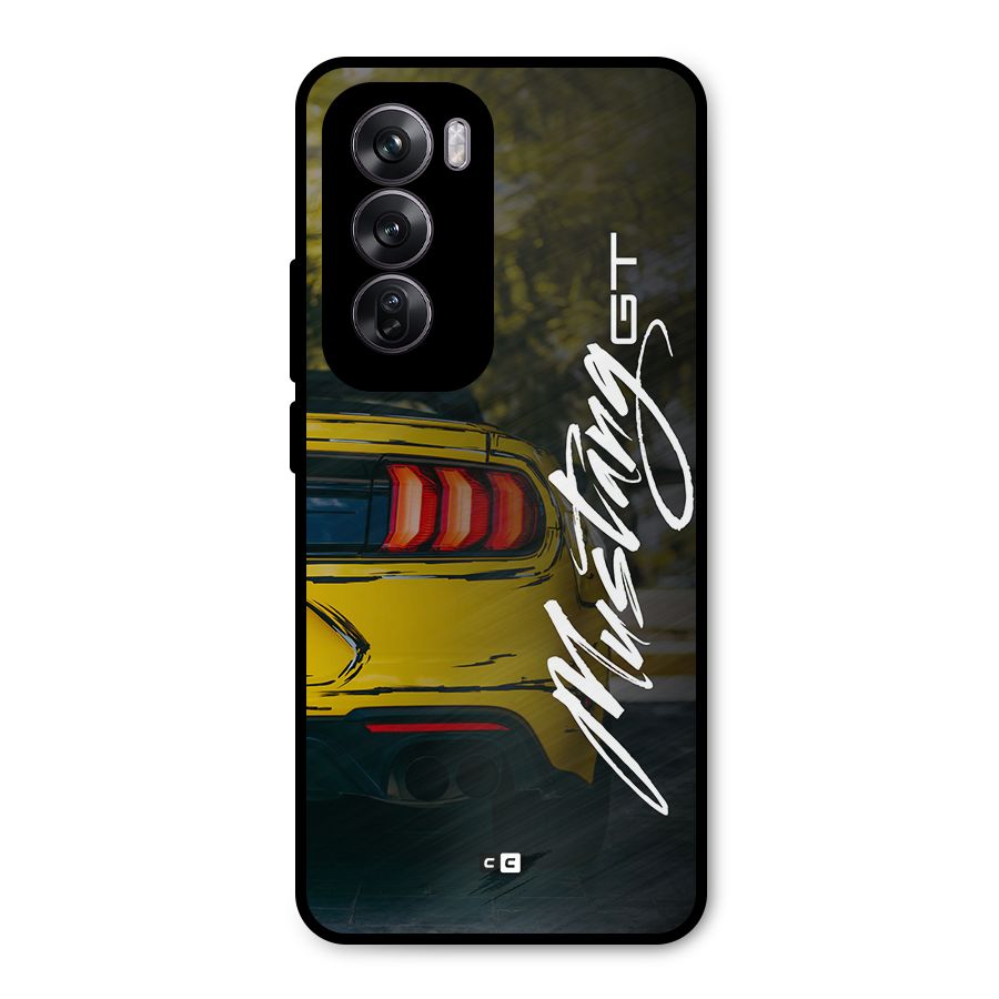 Amazing Mad Car Metal Back Case for Oppo Reno12 Pro