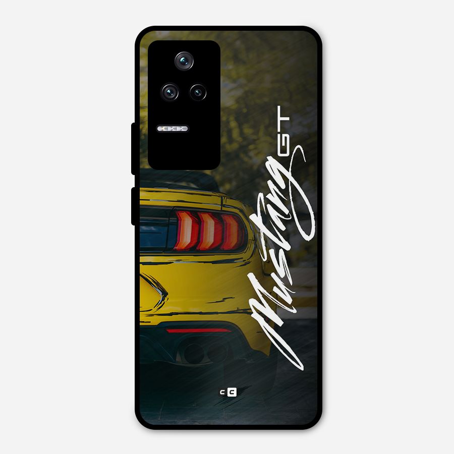 Amazing Mad Car Metal Back Case for Poco F4 5G