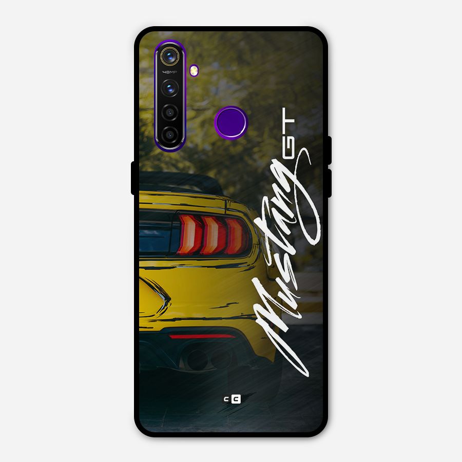Amazing Mad Car Metal Back Case for Realme 5 Pro