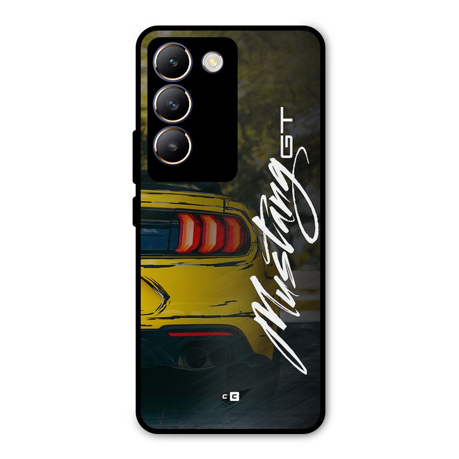 Amazing Mad Car Metal Back Case for Vivo T3 5G