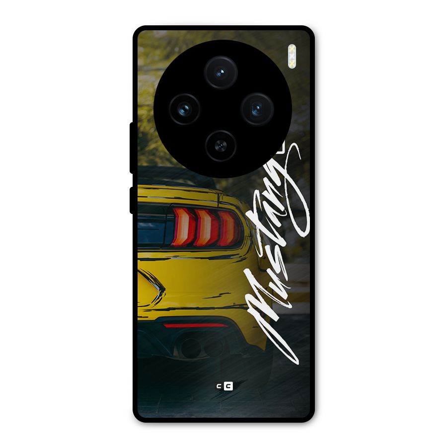 Amazing Mad Car Metal Back Case for Vivo X100