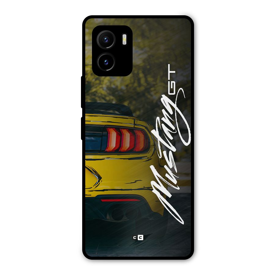 Amazing Mad Car Metal Back Case for Vivo Y15s