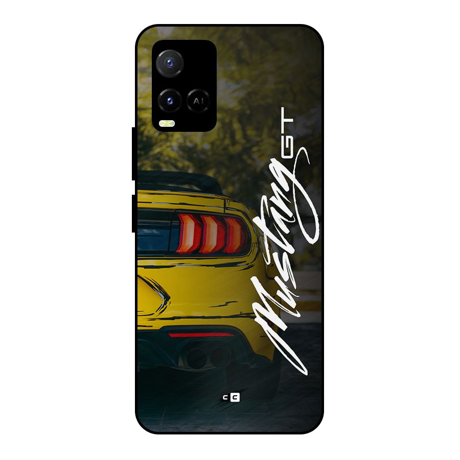 Amazing Mad Car Metal Back Case for Vivo Y21T