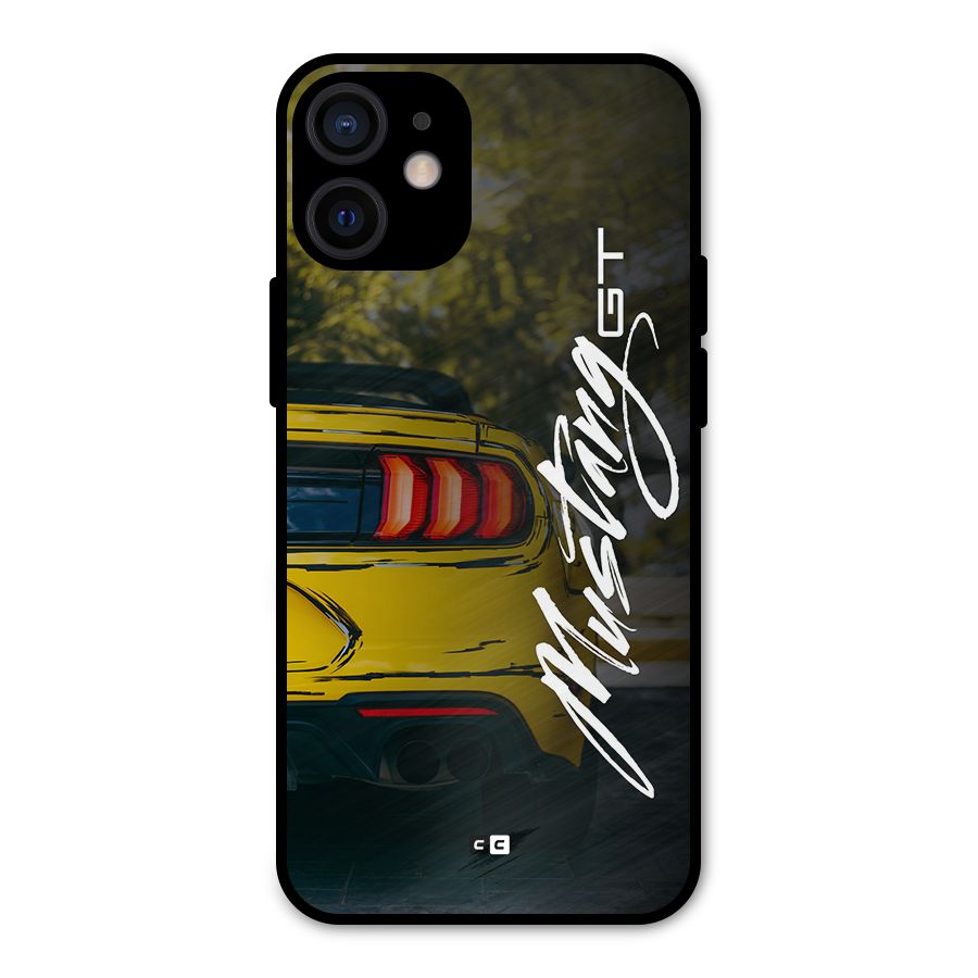 Amazing Mad Car Metal Back Case for iPhone 12 Mini