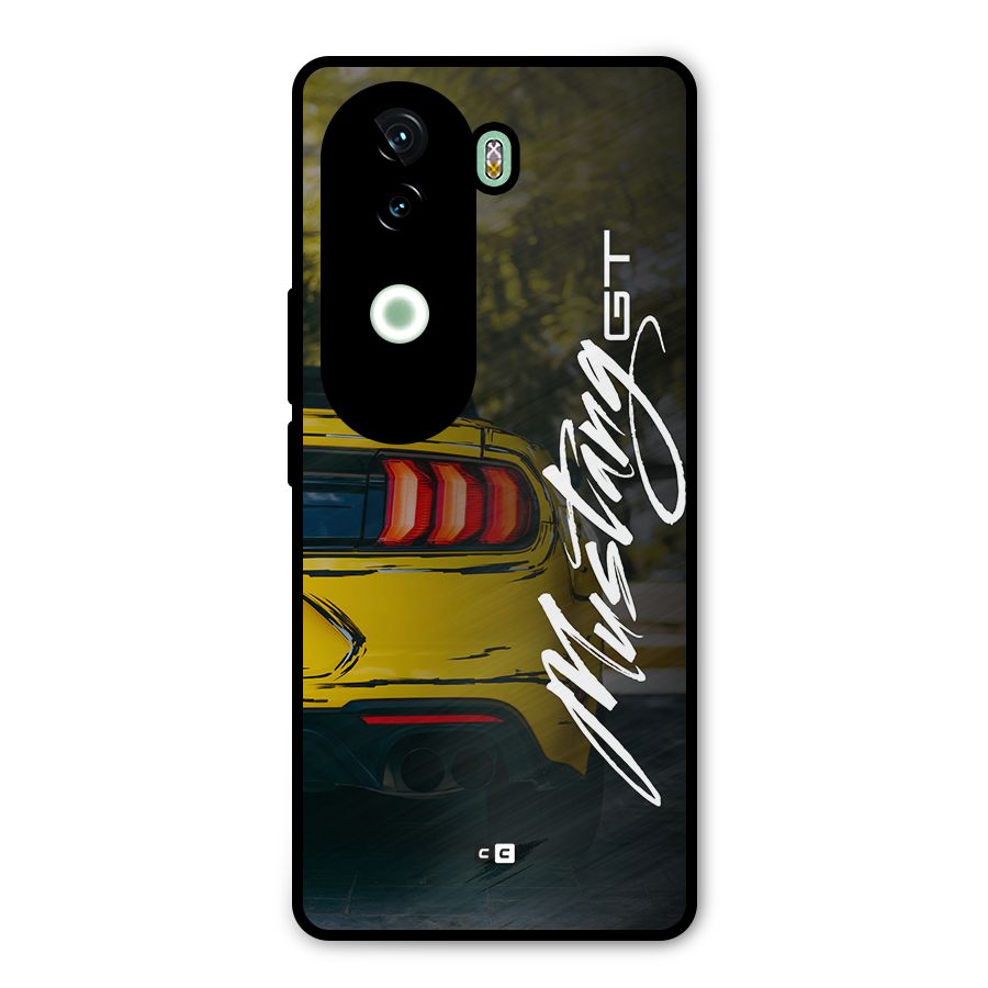 Amazing Mad Car Metal Back Case for iQOO Z9s