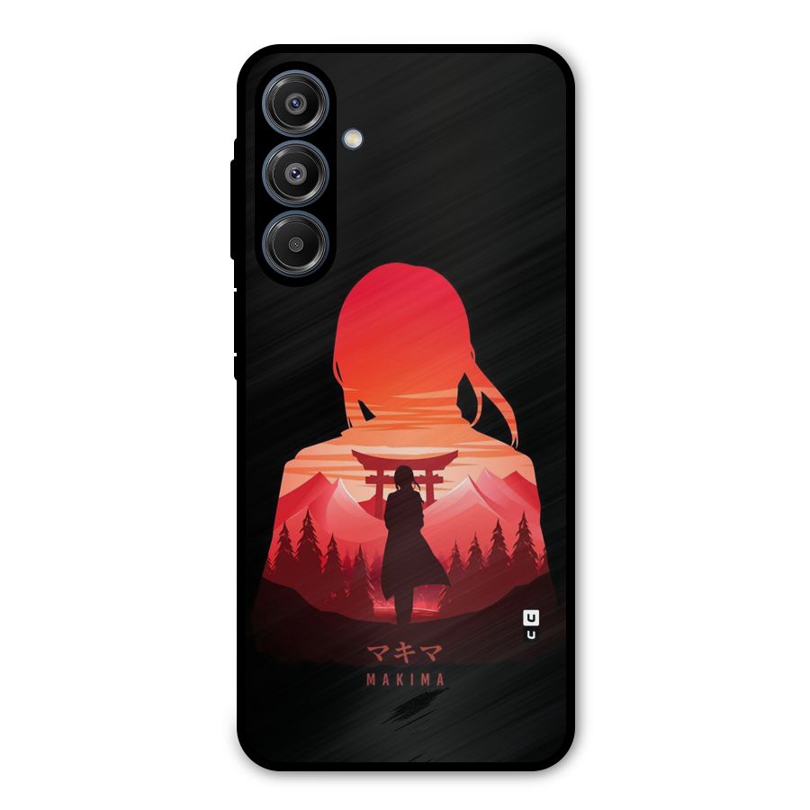 Amazing Makima Metal Back Case for Galaxy A16 5G