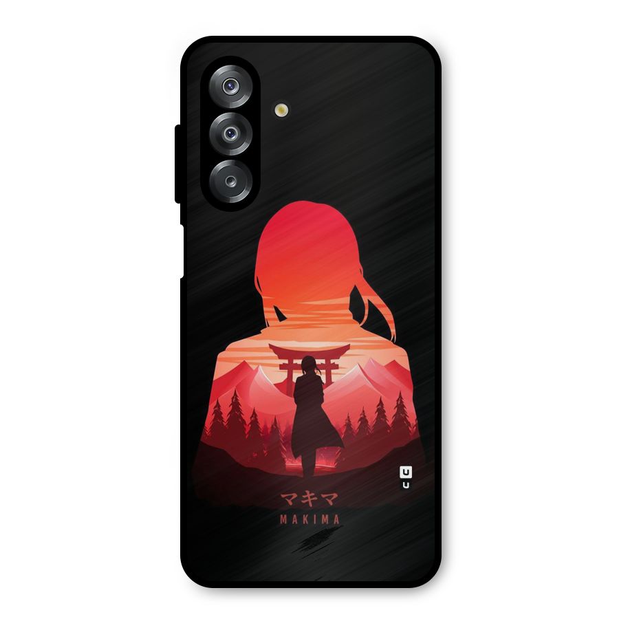 Amazing Makima Metal Back Case for Galaxy A26