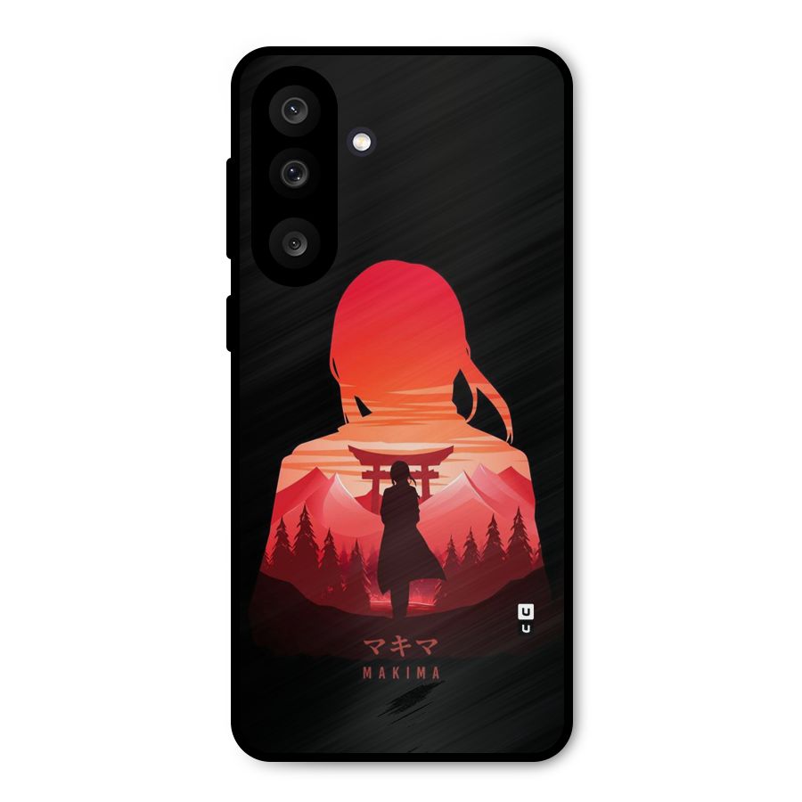 Amazing Makima Metal Back Case for Galaxy M56