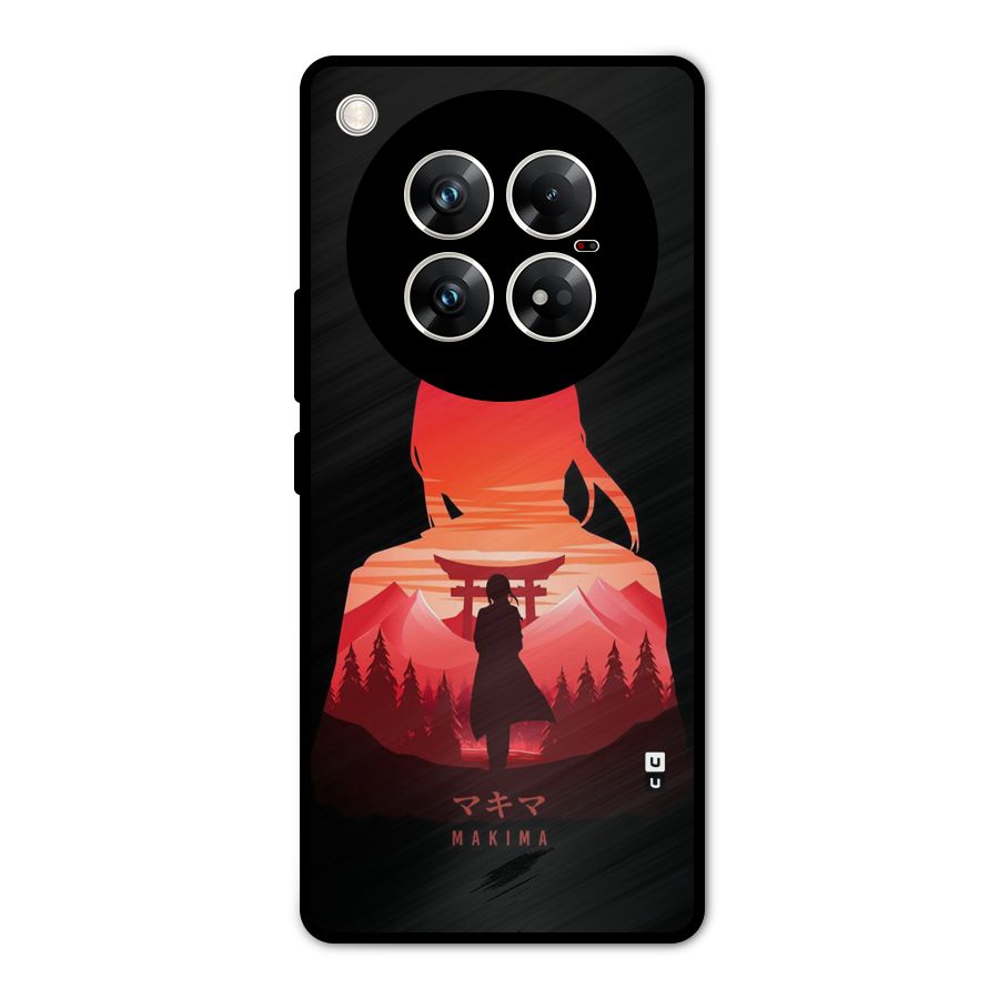 Amazing Makima Metal Back Case for Infinix Zero 40 5G