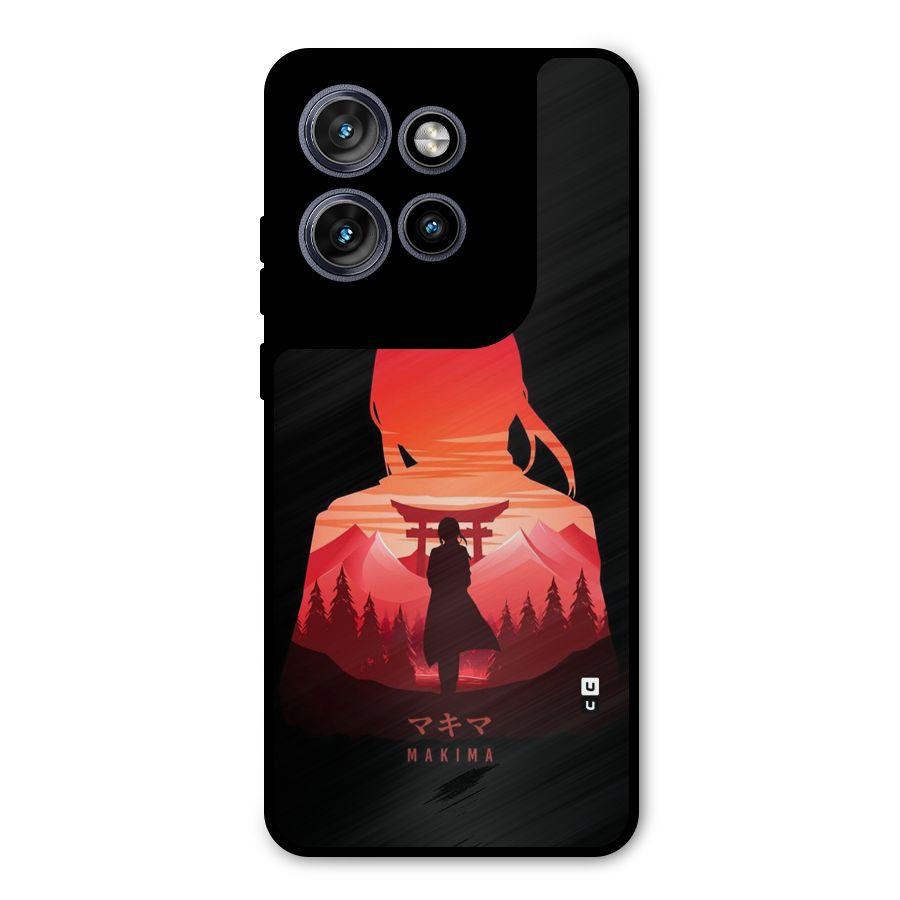 Amazing Makima Metal Back Case for Motorola Edge 50 Neo