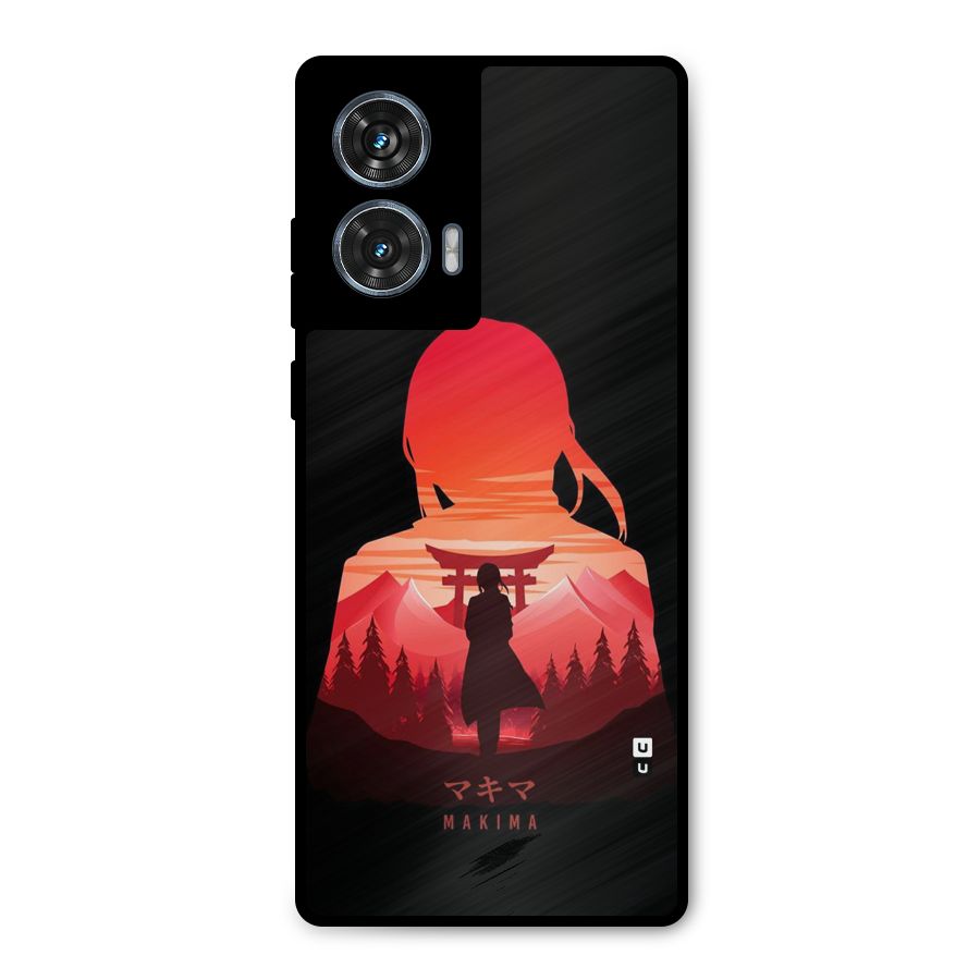 Amazing Makima Metal Back Case for Motorola G96