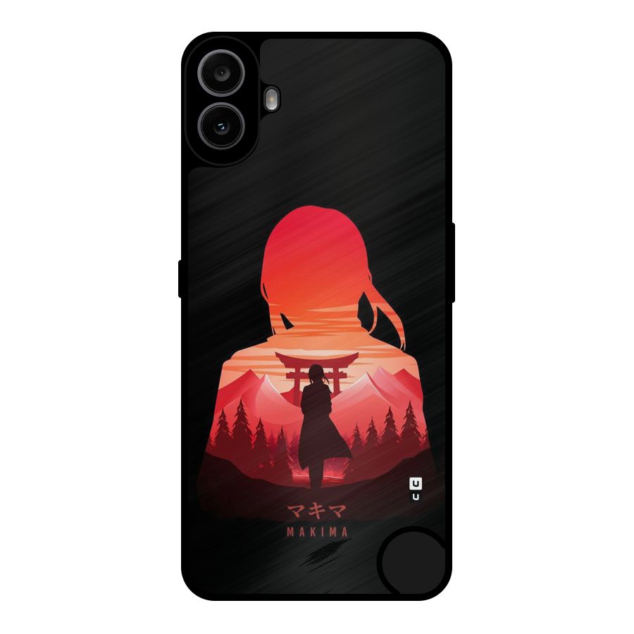 Amazing Makima Metal Back Case for Nothing CMF Phone 1