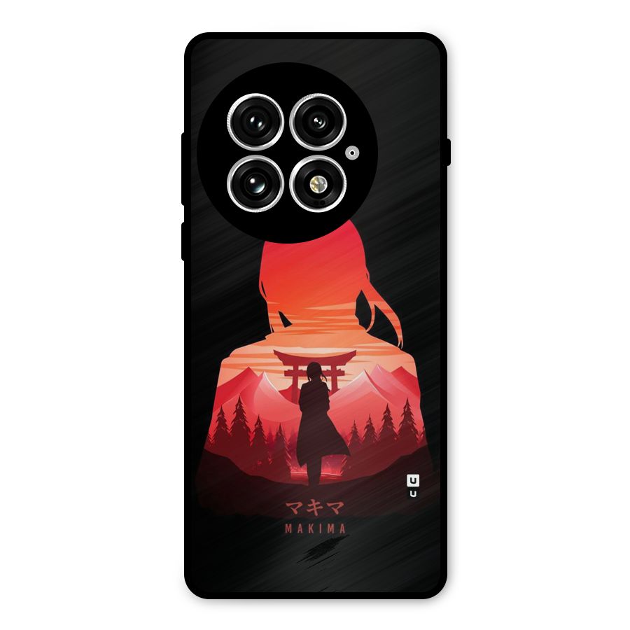 Amazing Makima Metal Back Case for OnePlus 13
