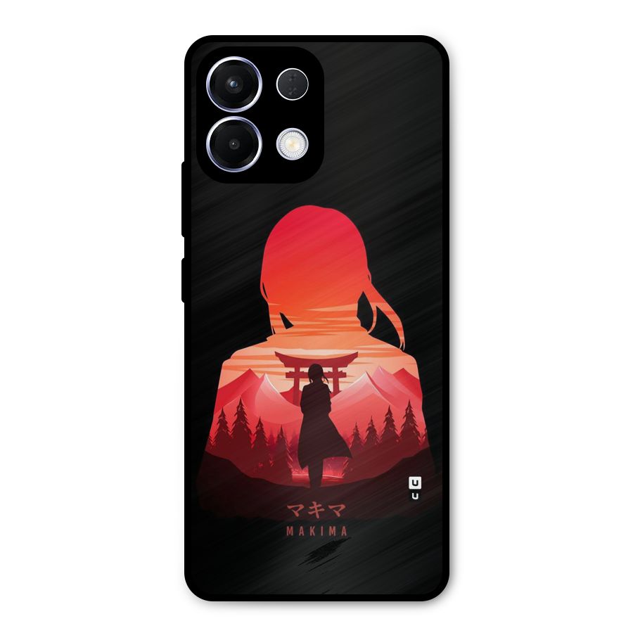 Amazing Makima Metal Back Case for Oppo K13