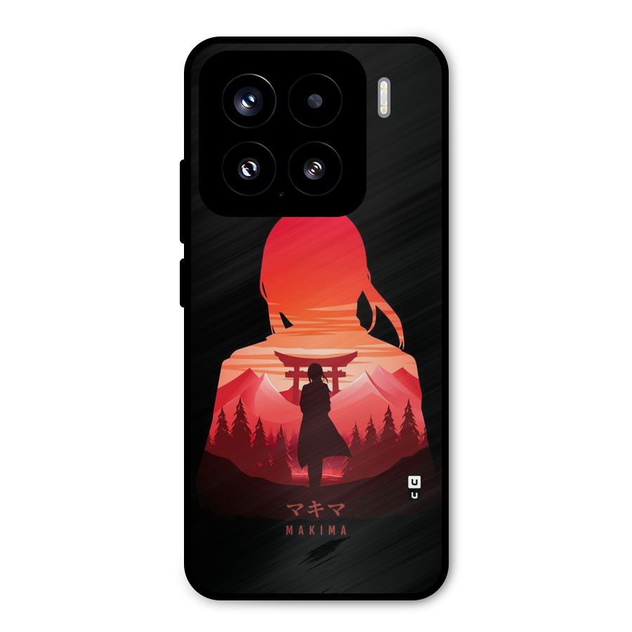 Amazing Makima Metal Back Case for Xiaomi 15