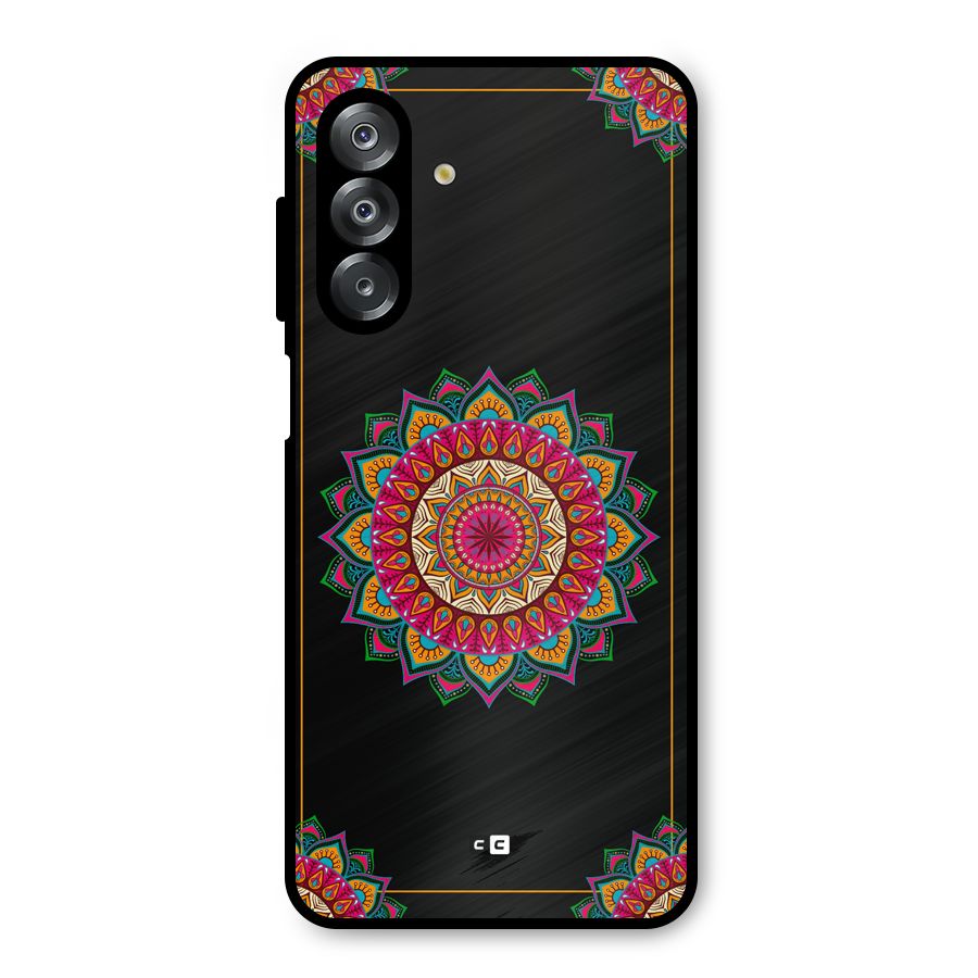 Amazing Mandala Art Metal Back Case for Galaxy A26