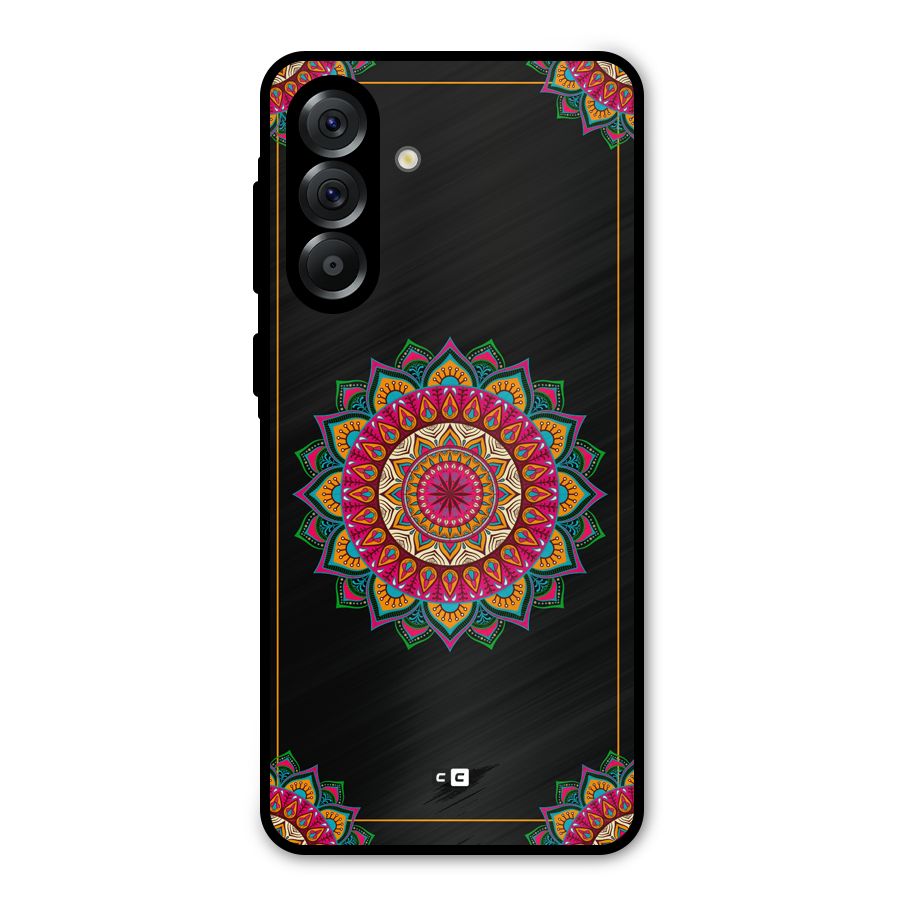 Amazing Mandala Art Metal Back Case for Galaxy A56