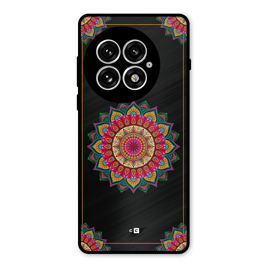 Amazing Mandala Art Metal Back Case for OnePlus 13