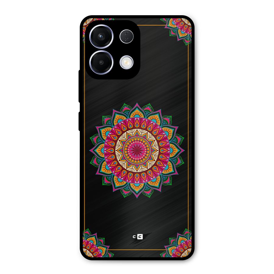 Amazing Mandala Art Metal Back Case for Oppo K13