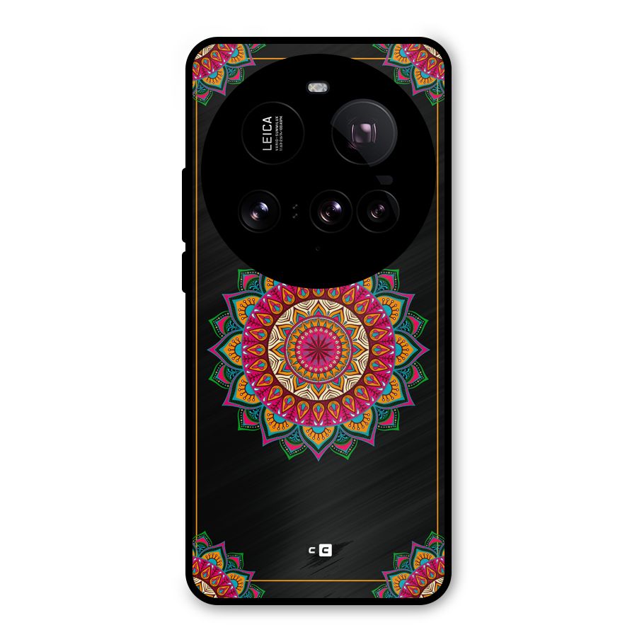 Amazing Mandala Art Metal Back Case for Xiaomi 15 Ultra