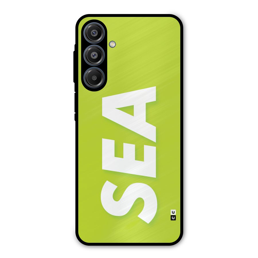 Amazing Sea Metal Back Case for Galaxy A16 5G