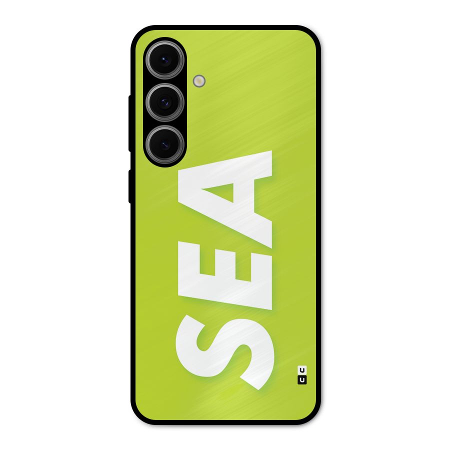 Amazing Sea Metal Back Case for Galaxy S24 FE