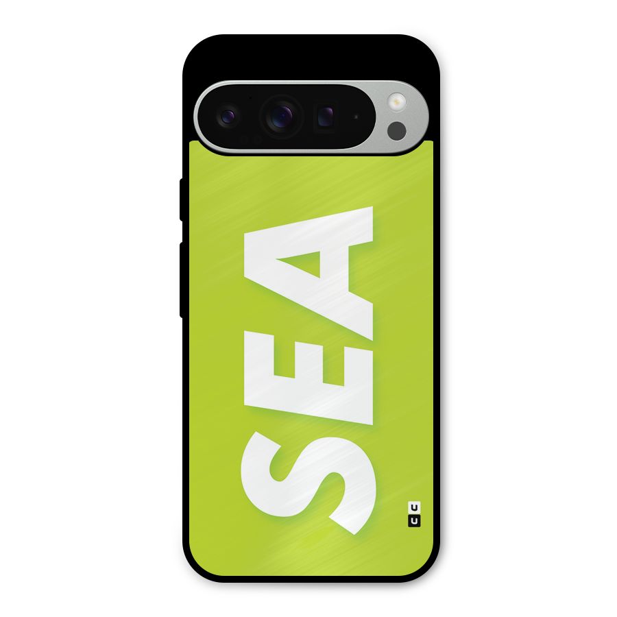 Amazing Sea Metal Back Case for Google Pixel 9 Pro XL