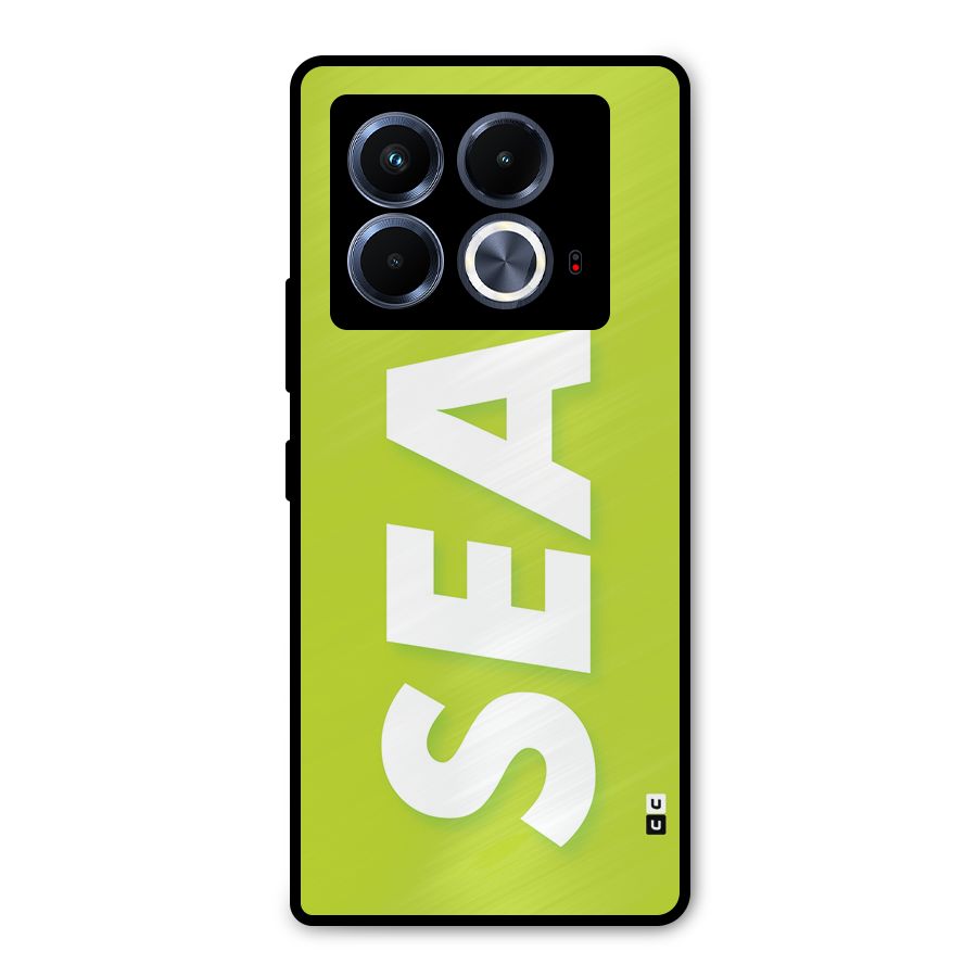Amazing Sea Metal Back Case for Infinix Note 40 5G