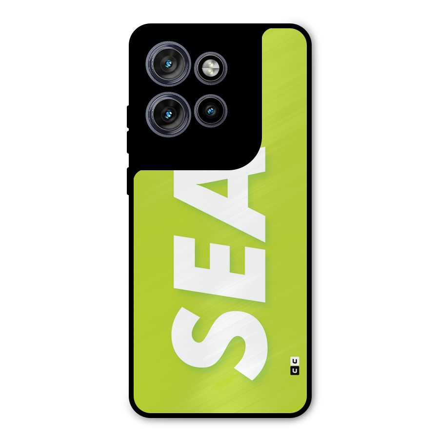 Amazing Sea Metal Back Case for Motorola Edge 50 Neo