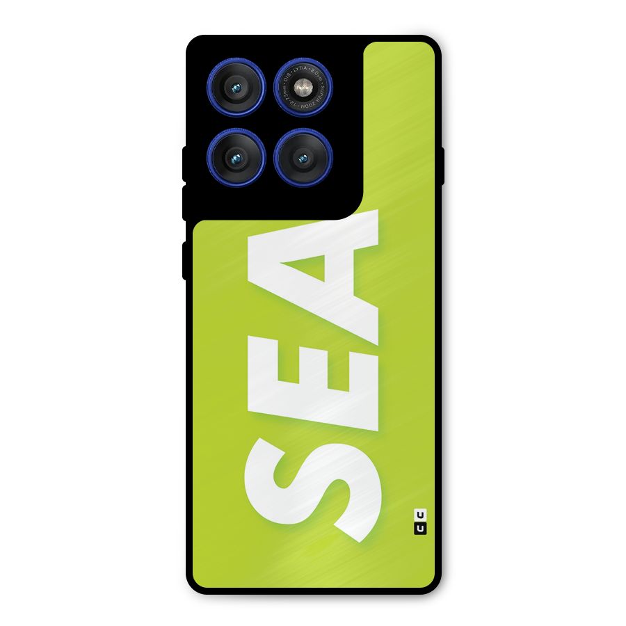 Amazing Sea Metal Back Case for Motorola Edge 60 Pro