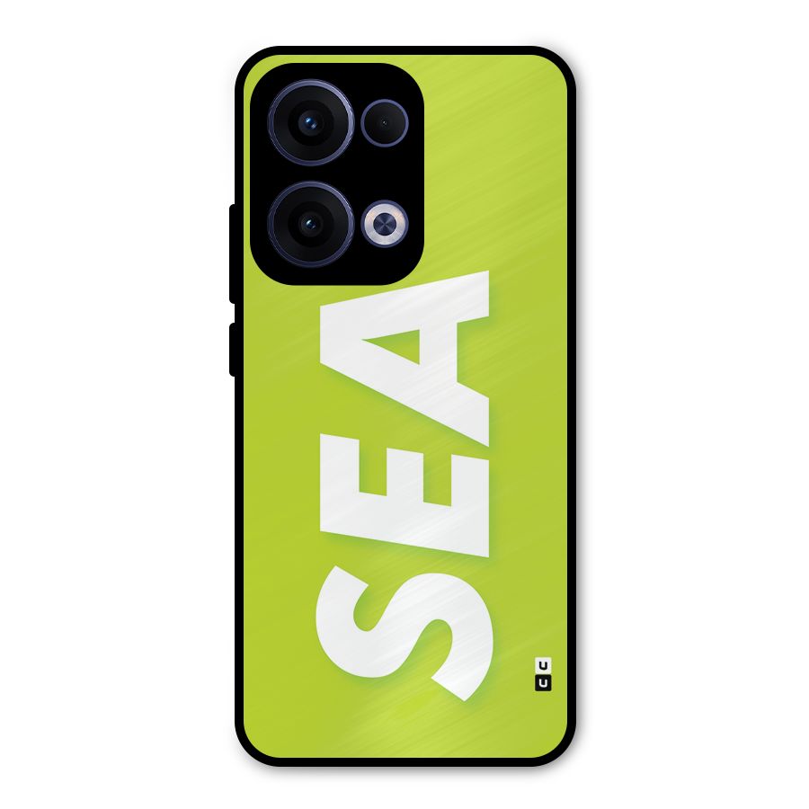 Amazing Sea Metal Back Case for Oppo Reno13