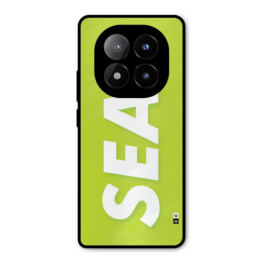 Amazing Sea Metal Back Case for Redmi Note 14 Pro Plus 5G