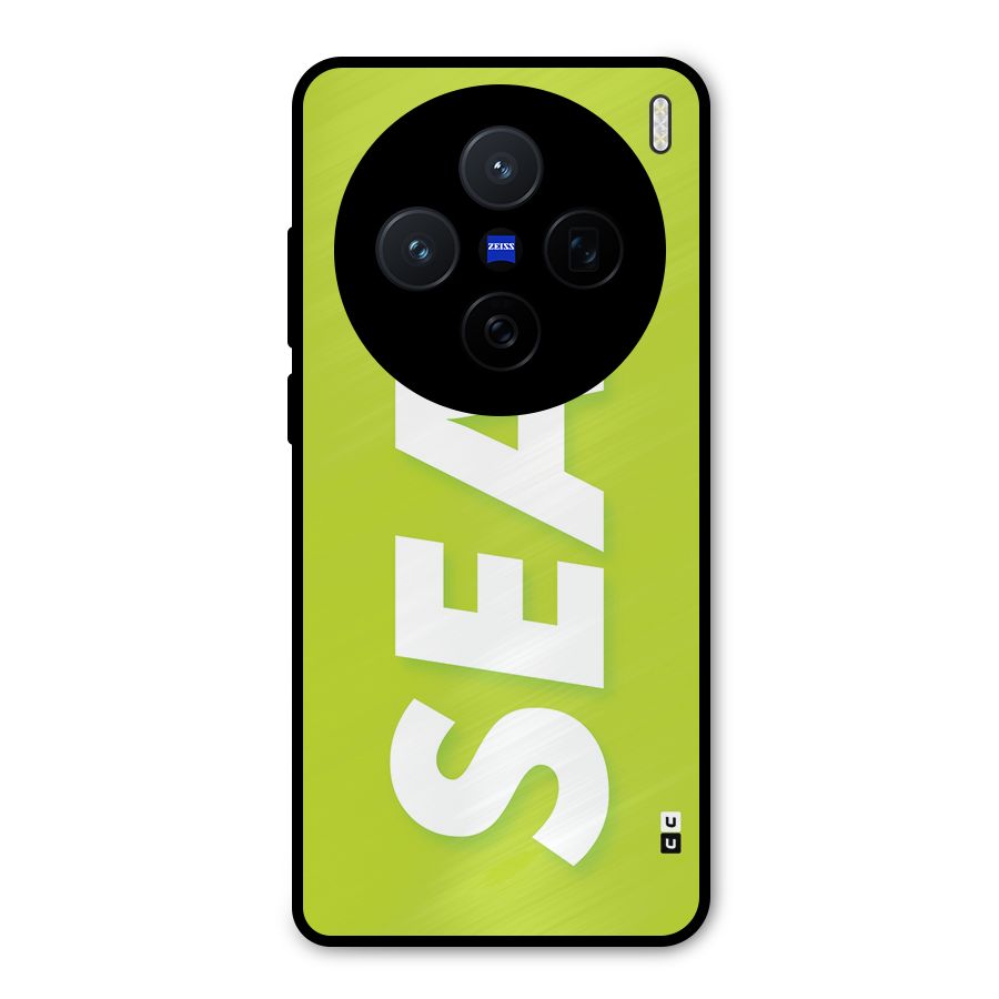 Amazing Sea Metal Back Case for Vivo X200