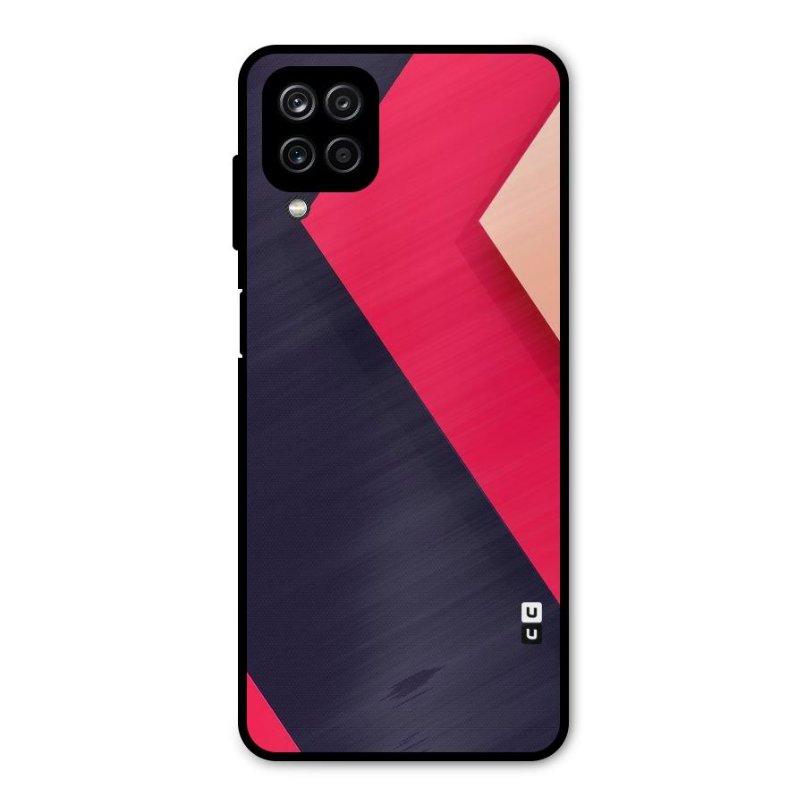 Amazing Shades Metal Back Case for Galaxy A12