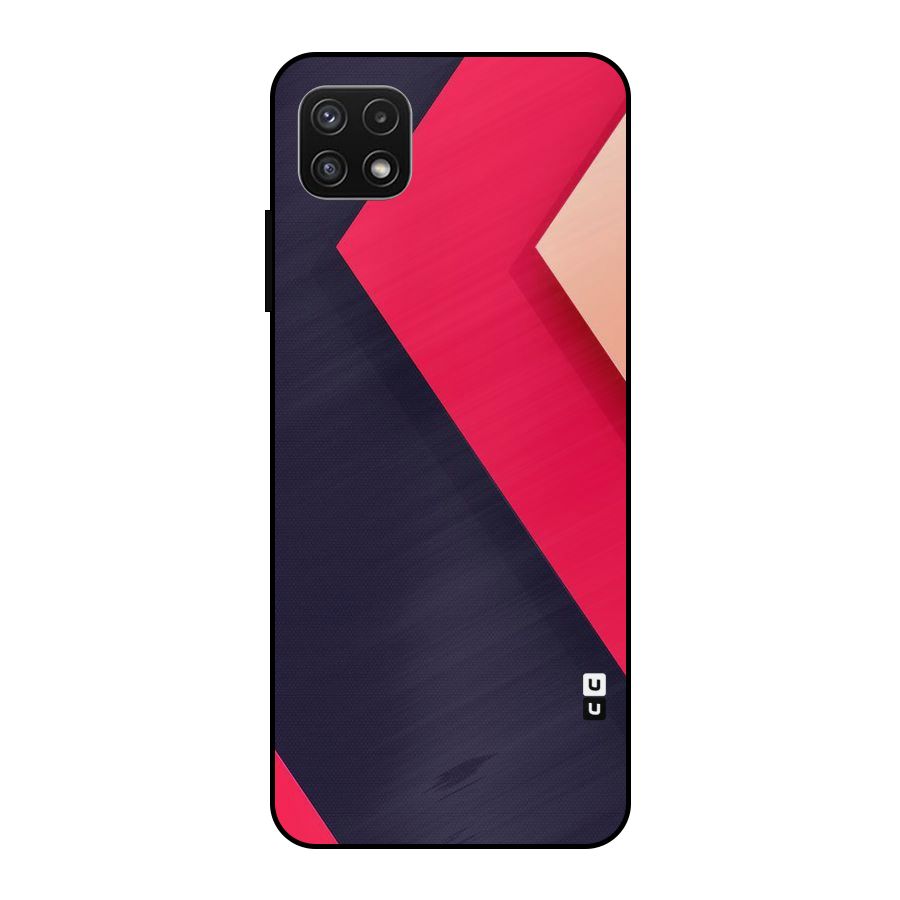 Amazing Shades Metal Back Case for Galaxy A22 5G