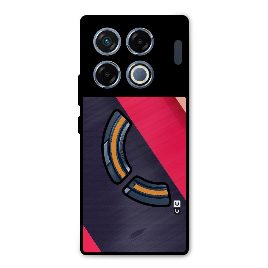 Amazing Shades Metal Back Case for Infinix GT 20 Pro