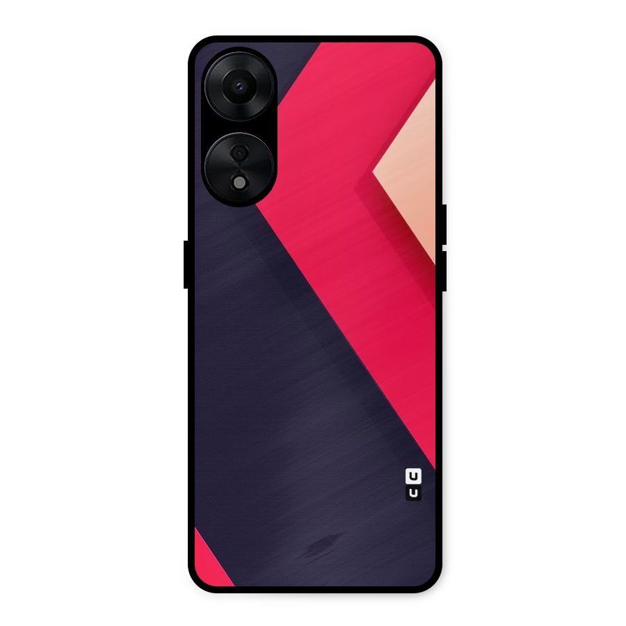 Amazing Shades Metal Back Case for Oppo A78 5G